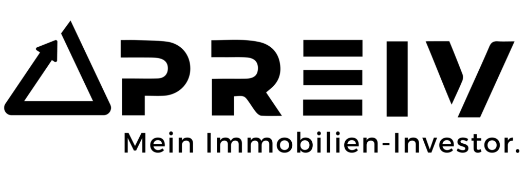 PREIV Immobilien Investment GmbH Logo weiß_schwarz