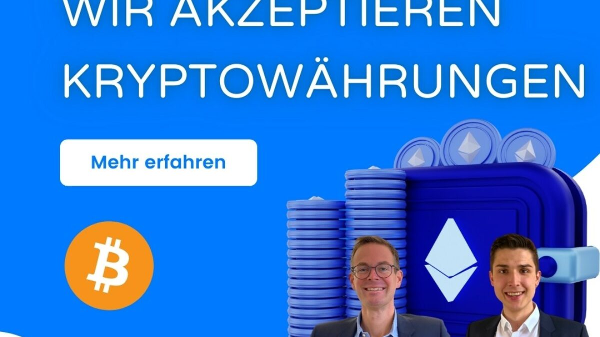 Immobilienmakler akzeptiert Kryptowährungen | Bitcoin & Co.