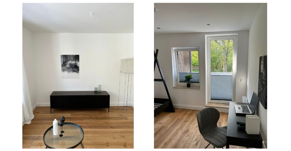 PREIV Immobilien GmbH Home Staging Düsseldorf Penthouse Wohnung